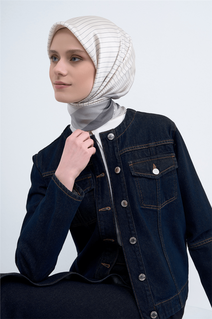 Armine  Saf İpek Sura Eşarp 9526D 08 