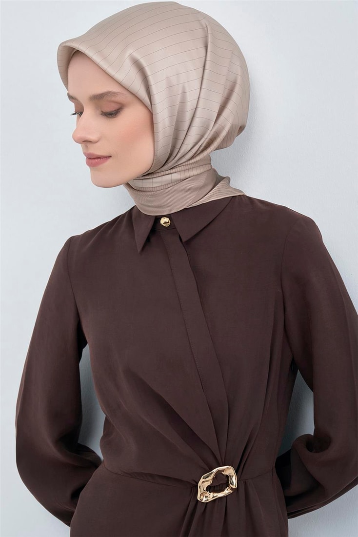 Armine  Saf İpek Twill Eşarp 9526D 82 