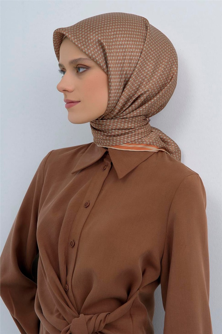 Armine  Saf İpek Twill Eşarp 9528D 04 