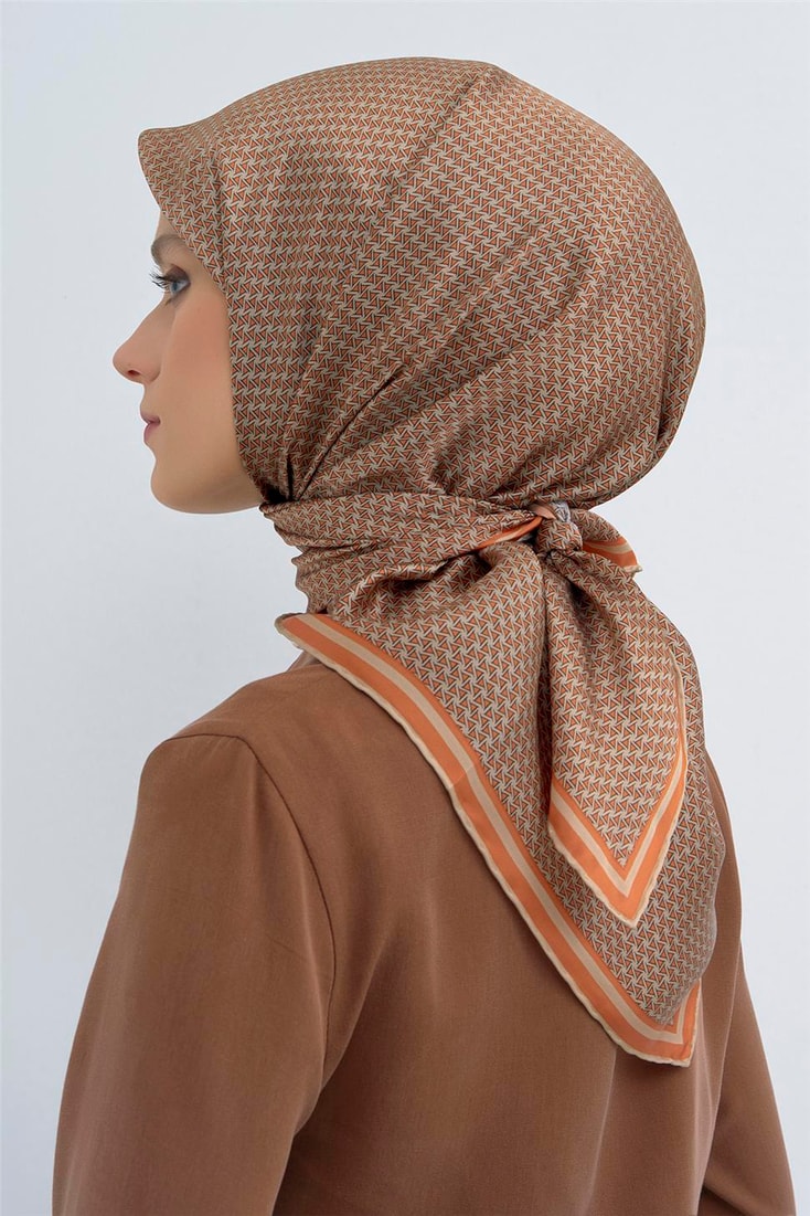 Armine  Saf İpek Twill Eşarp 9528D 04 