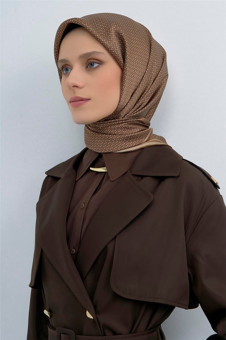 Armine  Saf İpek Twill Eşarp 9528D 06 