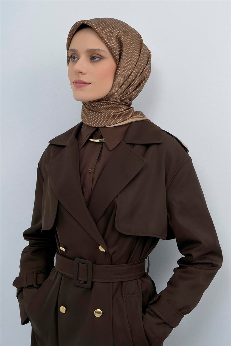 Armine  Saf İpek Twill Eşarp 9528D 06 