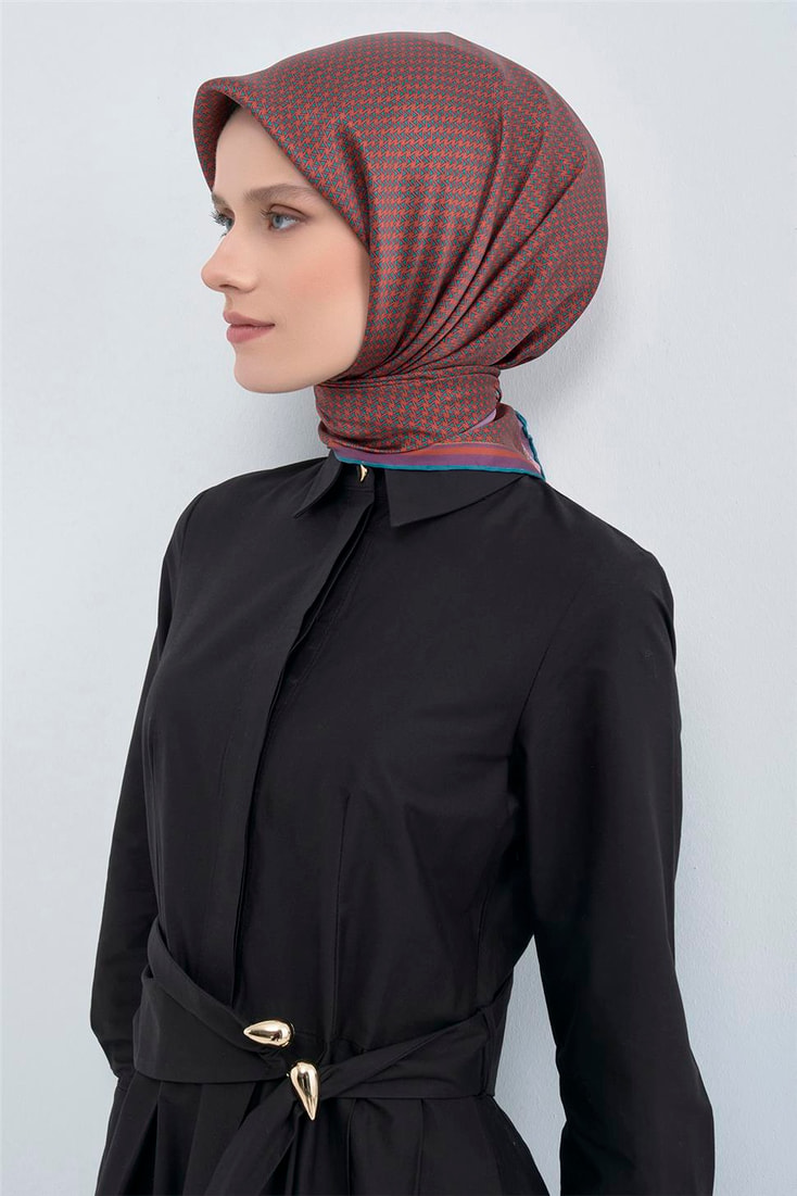 Armine  Saf İpek Twill Eşarp 9528D 90 