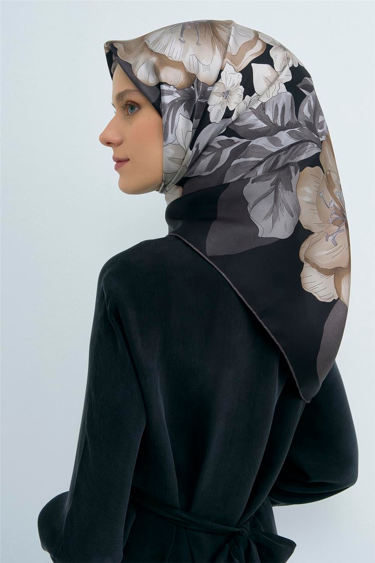 Armine  Saf İpek Sura Eşarp 9529D 86 