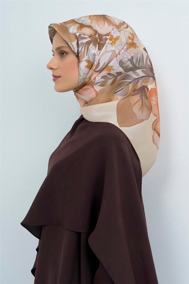 Armine  Saf İpek Twill Eşarp 9529D 33 