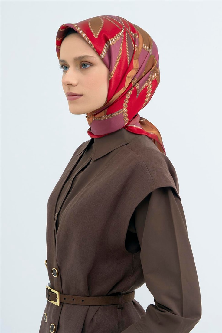 Armine  Saf İpek Sura Eşarp 9531D 52 