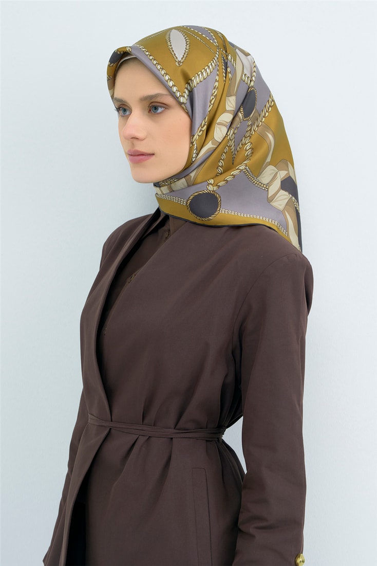 Armine  Saf İpek Twill Eşarp 9531D 33