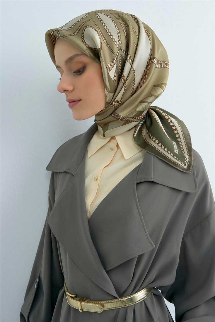 Armine  Saf İpek Twill Eşarp 9531D 34