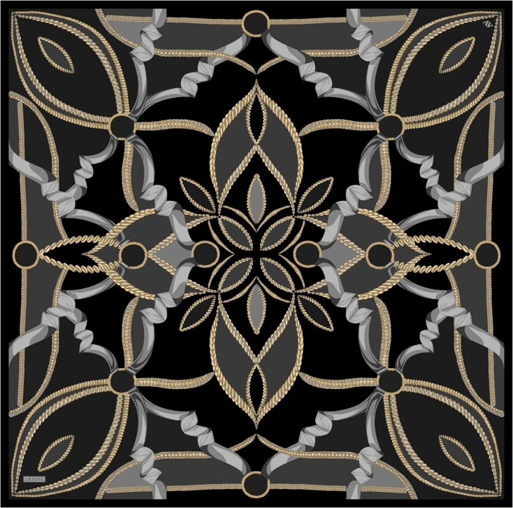 Armine  Saf İpek Twill Eşarp 9531D 84