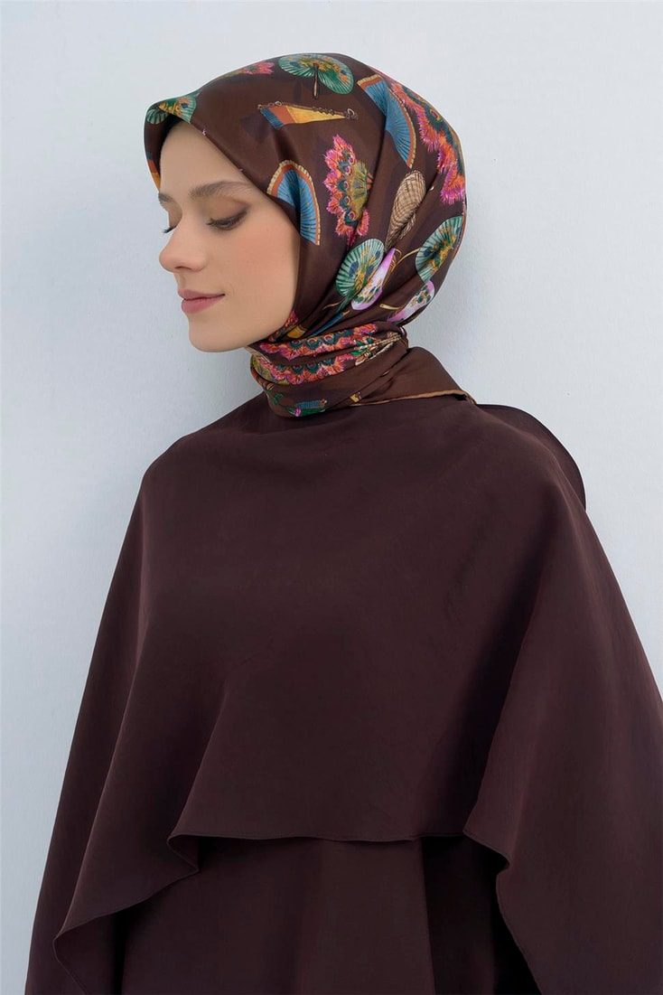 Armine  Saf İpek Sura Eşarp 9532D 81 