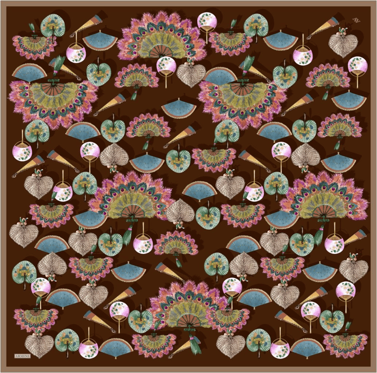 Armine  Saf İpek Sura Eşarp 9532D 81 