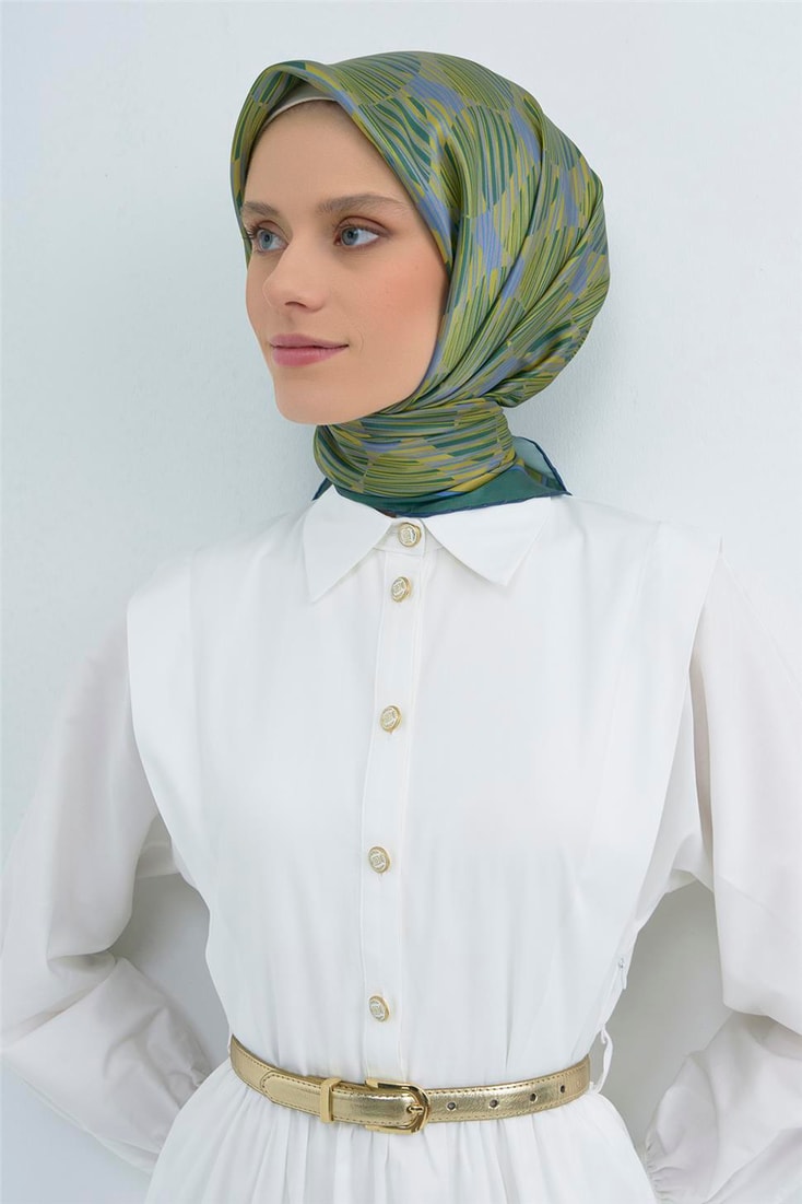Armine  Saf İpek Twill Eşarp 9533D 51 