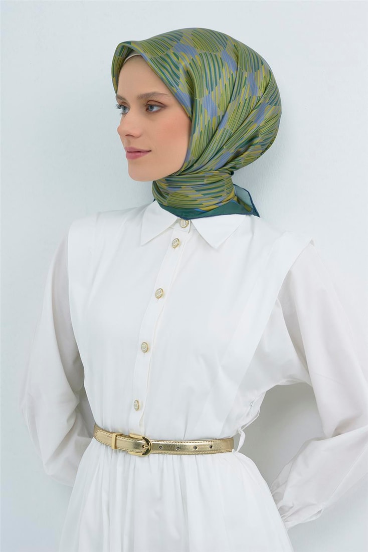 Armine  Saf İpek Twill Eşarp 9533D 51 
