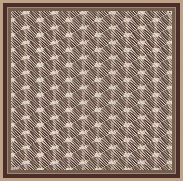 Armine  Saf İpek Twill Eşarp 9533D 80 