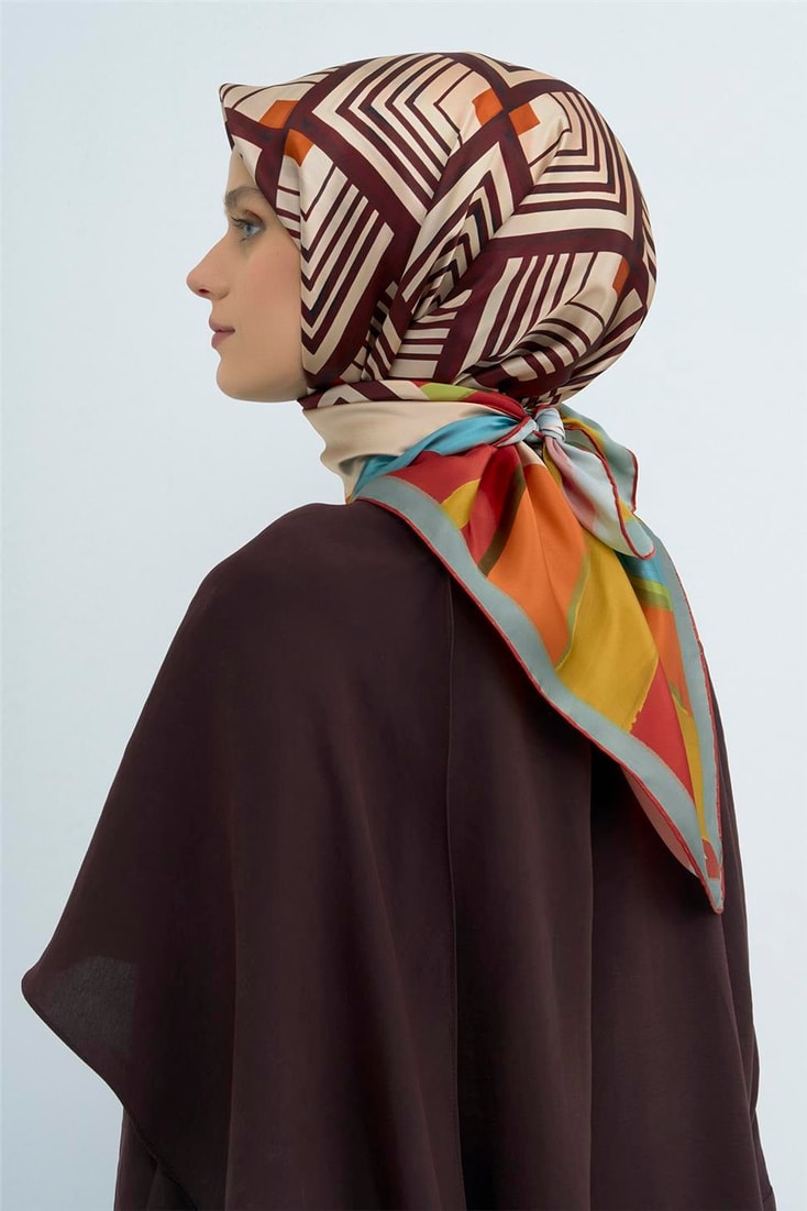 Armine  Saf İpek Sura Eşarp 9534D 52