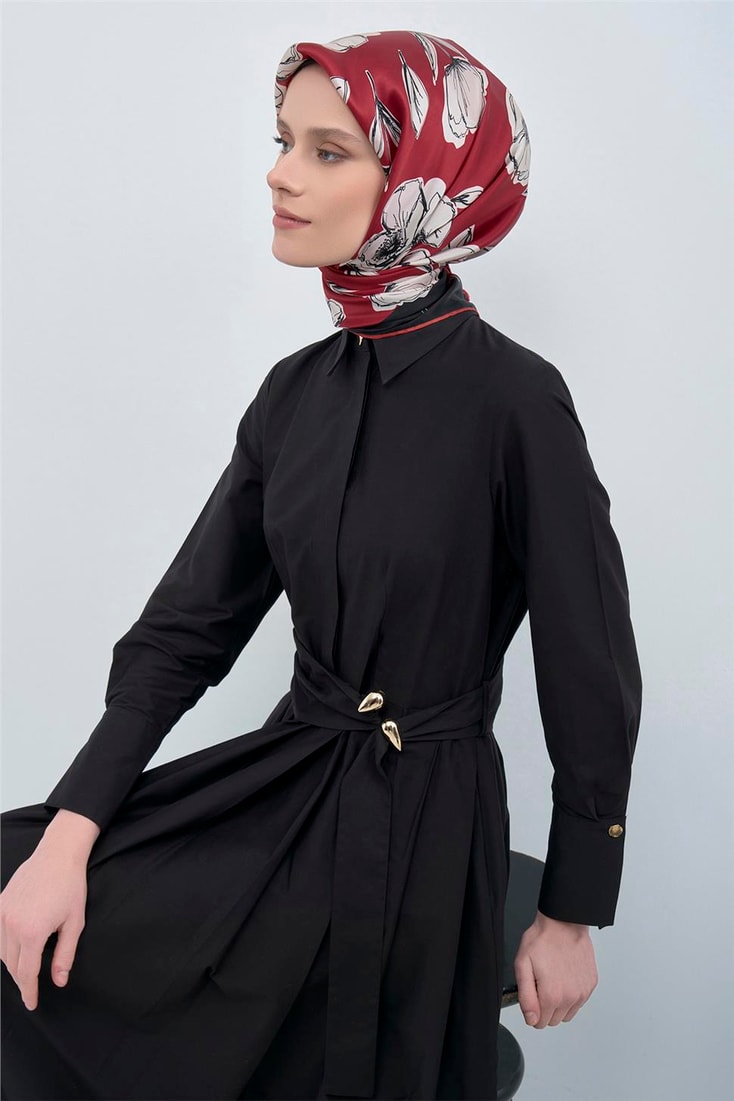 Armine  Saf İpek Sura Eşarp 9536D 34 