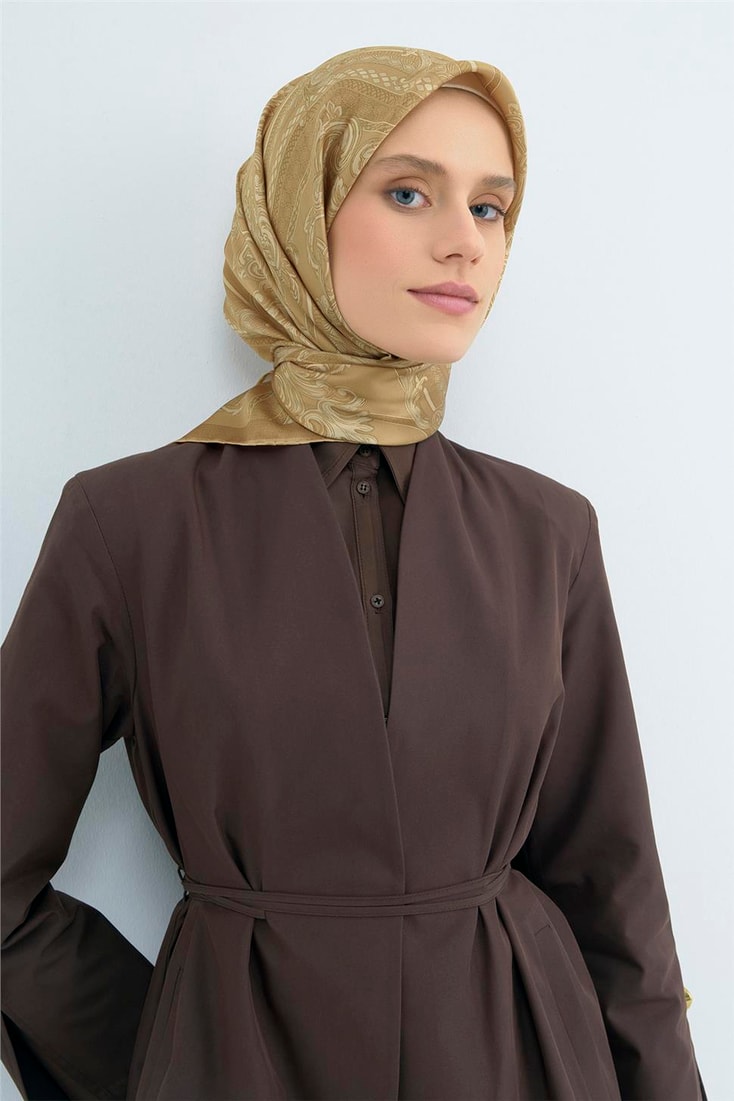 Armine  Saf İpek Sura Eşarp 9537D 02 