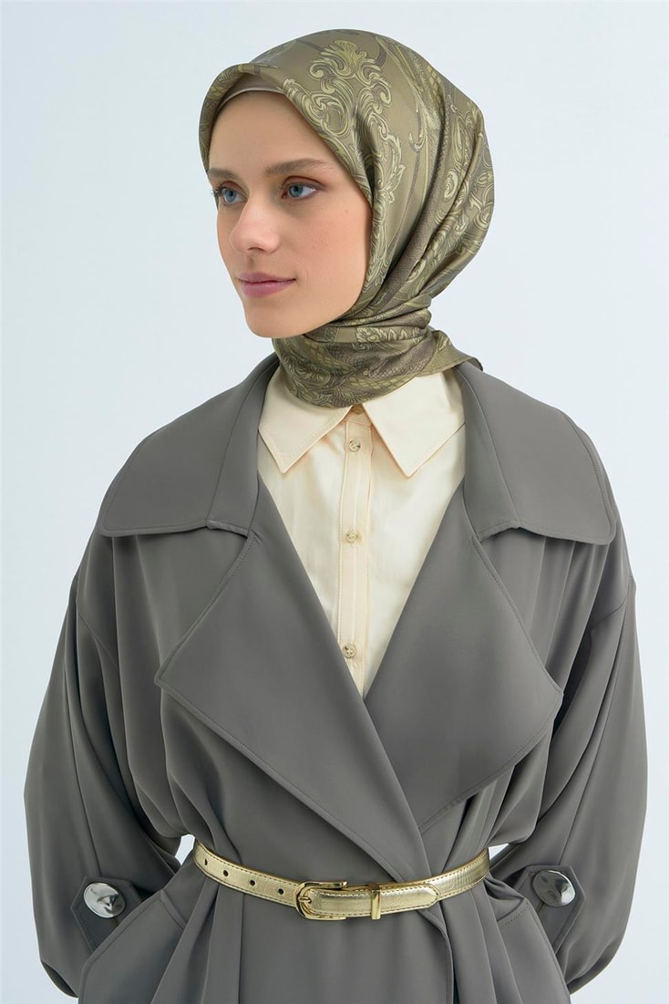 Armine  Saf İpek Sura Eşarp 9537D 52 