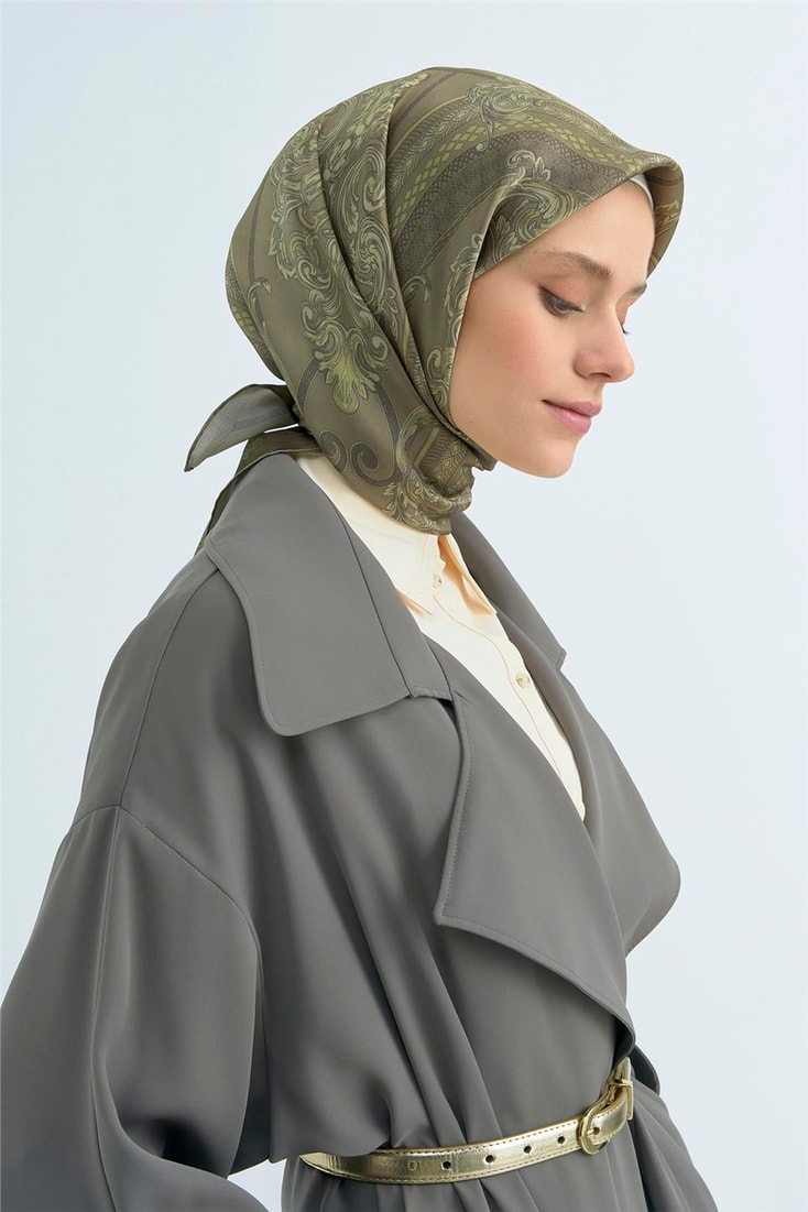 Armine  Saf İpek Sura Eşarp 9537D 52 
