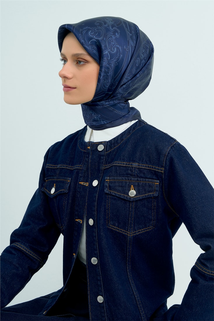 Armine  Saf İpek Twill Eşarp 9537D 21 