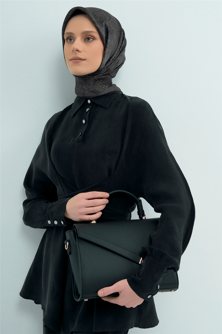 Armine  Saf İpek Twill Eşarp 9537D 80 