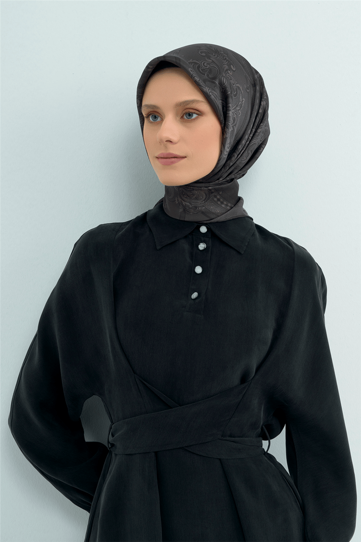 Armine  Saf İpek Twill Eşarp 9537D 80 