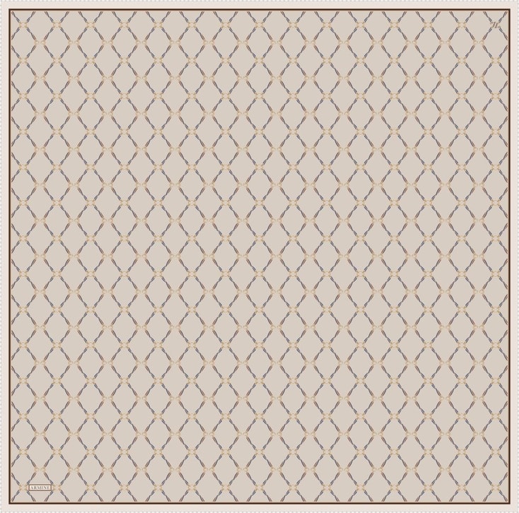 Armine  Saf İpek Twill Eşarp 9538D 35 