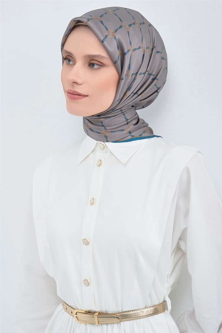 Armine  Saf İpek Twill Eşarp 9538D 83 