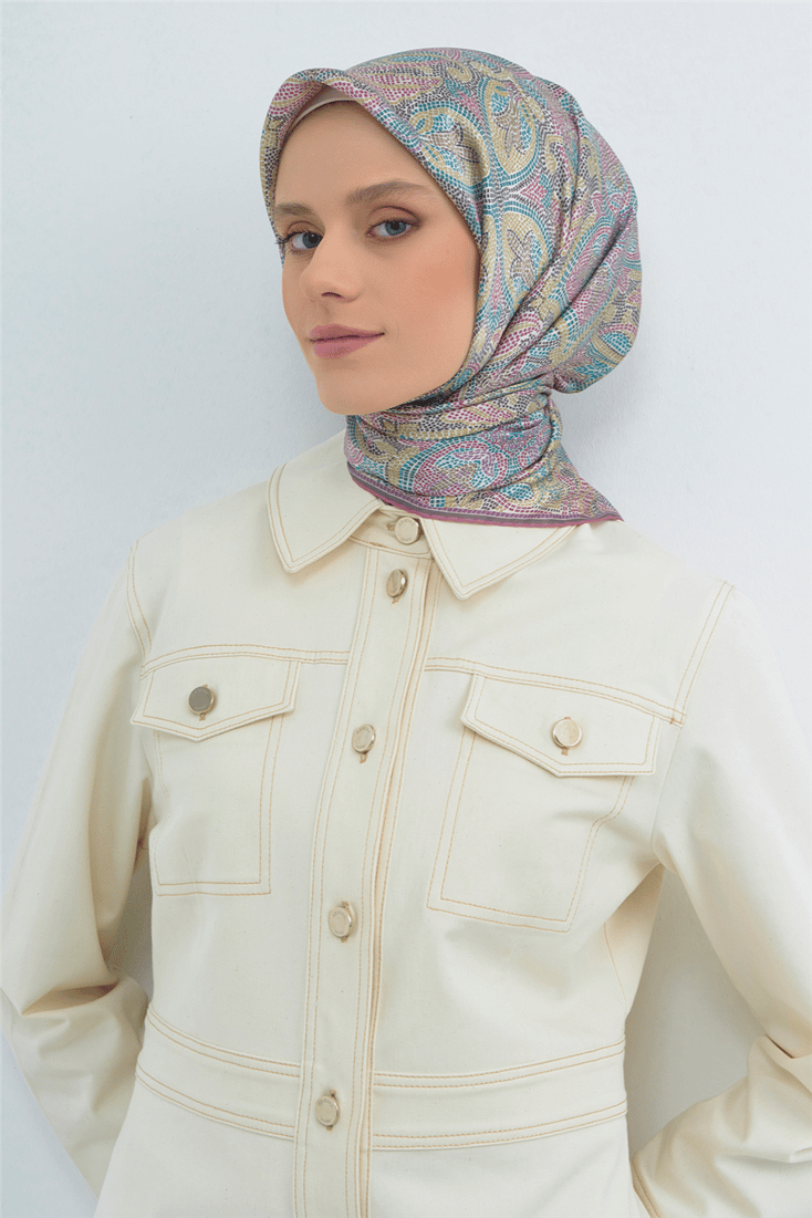 Armine  Saf İpek Sura Eşarp 9540D 85 