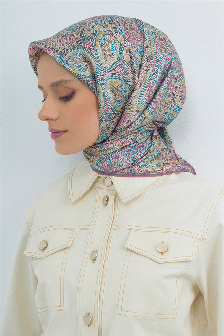 Armine  Saf İpek Sura Eşarp 9540D 85 