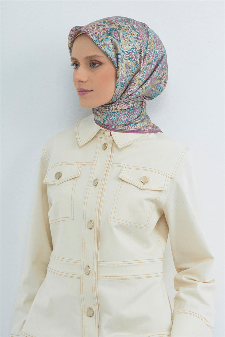 Armine  Saf İpek Sura Eşarp 9540D 85 