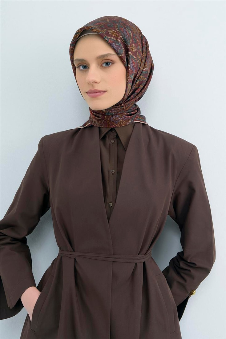 Armine  Saf İpek Twill Eşarp 9540D 34 