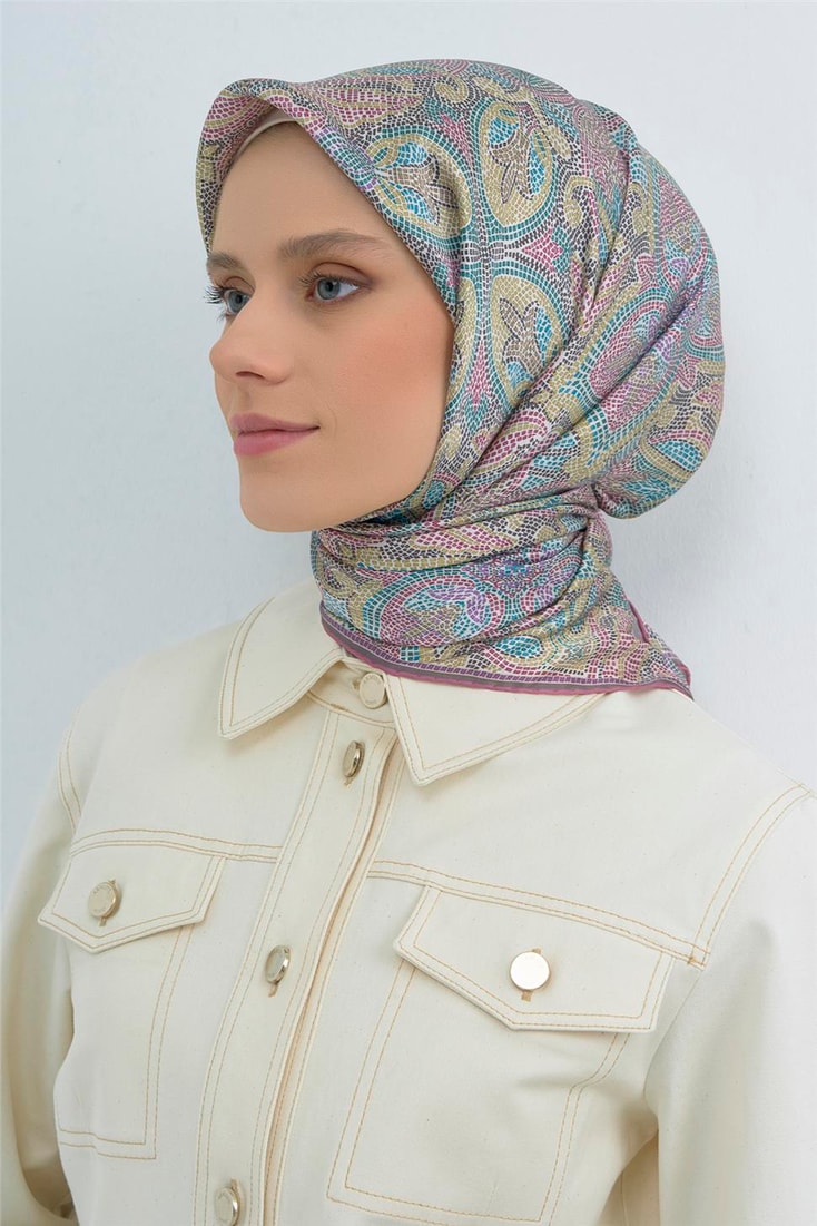 Armine  Saf İpek Twill Eşarp 9540D 85 