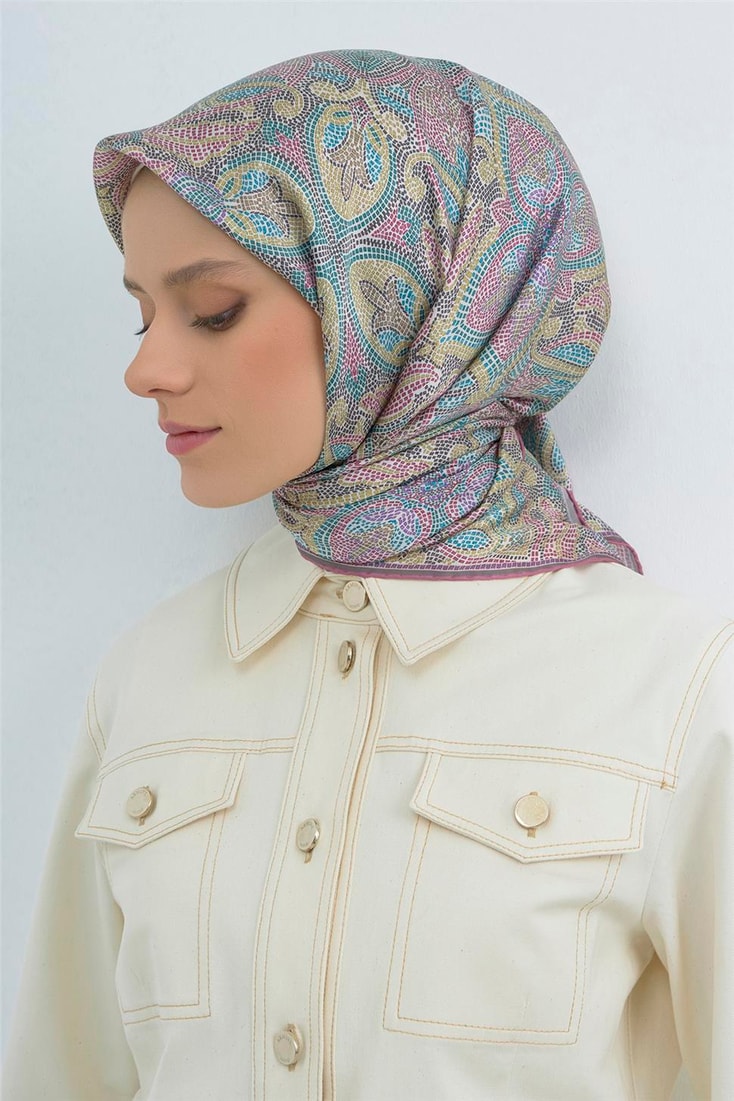 Armine  Saf İpek Twill Eşarp 9540D 85 