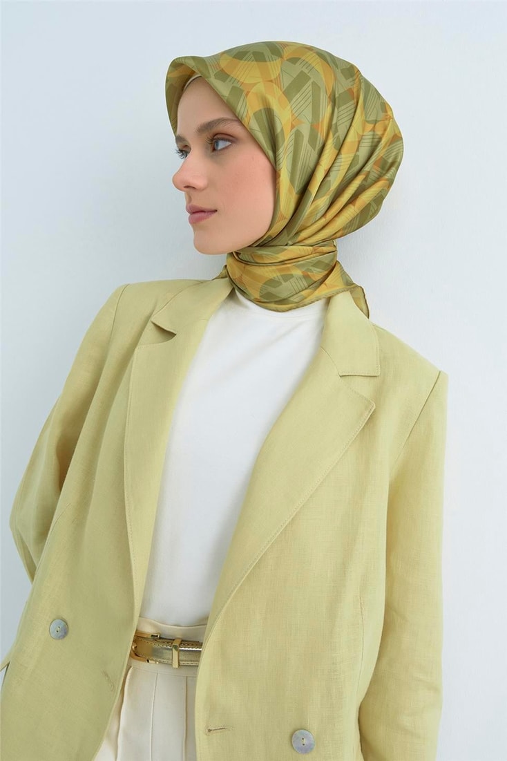 Armine  Saf İpek Twill Eşarp 9541D 84