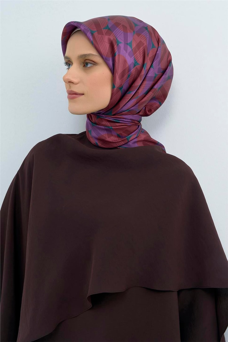 Armine  Saf İpek Twill Eşarp 9541D 86 