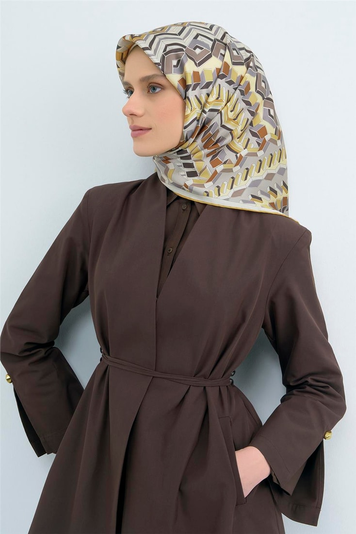 Armine  Saf İpek Twill Eşarp 9542D 37 