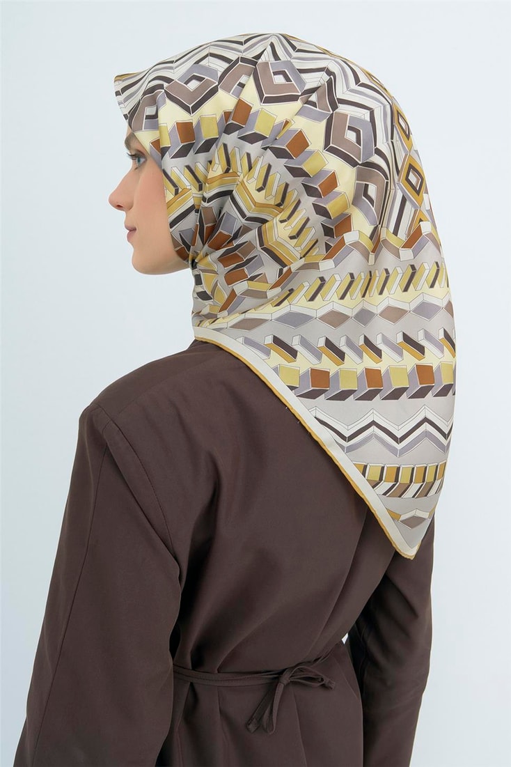 Armine  Saf İpek Twill Eşarp 9542D 37 