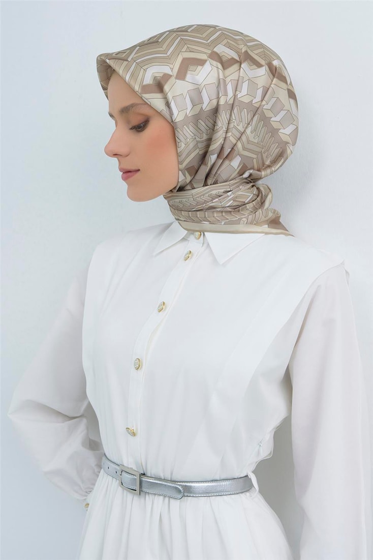 Armine  Saf İpek Twill Eşarp 9542D 86 