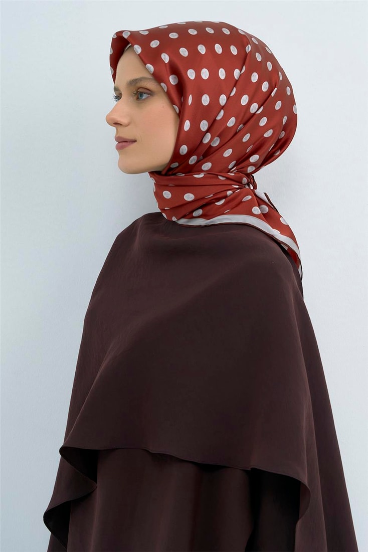 Armine  Saf İpek Twill Eşarp 9544D 51 
