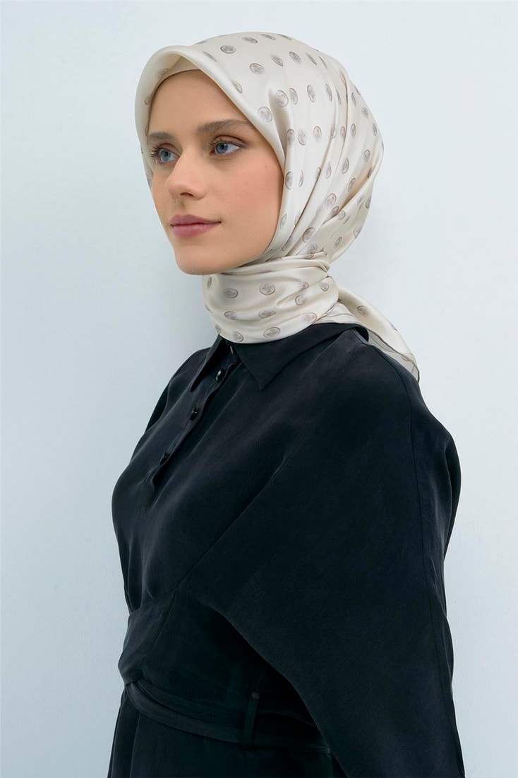 Armine  Saf İpek Twill Eşarp 9544D 85 