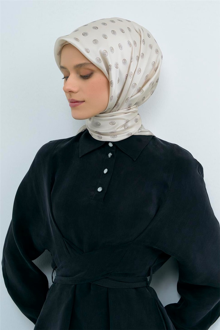 Armine  Saf İpek Twill Eşarp 9544D 85 