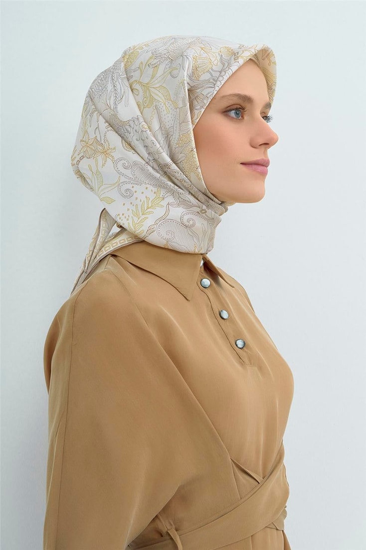 Armine  Saf İpek Sura Eşarp 9545D 06