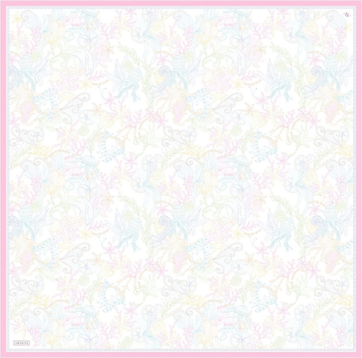Armine  Saf İpek Twill Eşarp 9545D 01 