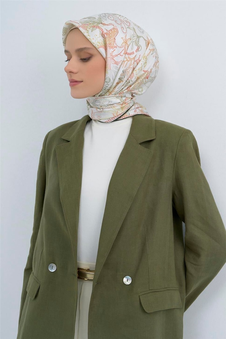 Armine  Saf İpek Twill Eşarp 9545D 52