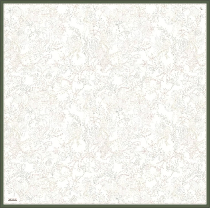 Armine  Saf İpek Twill Eşarp 9545D 52