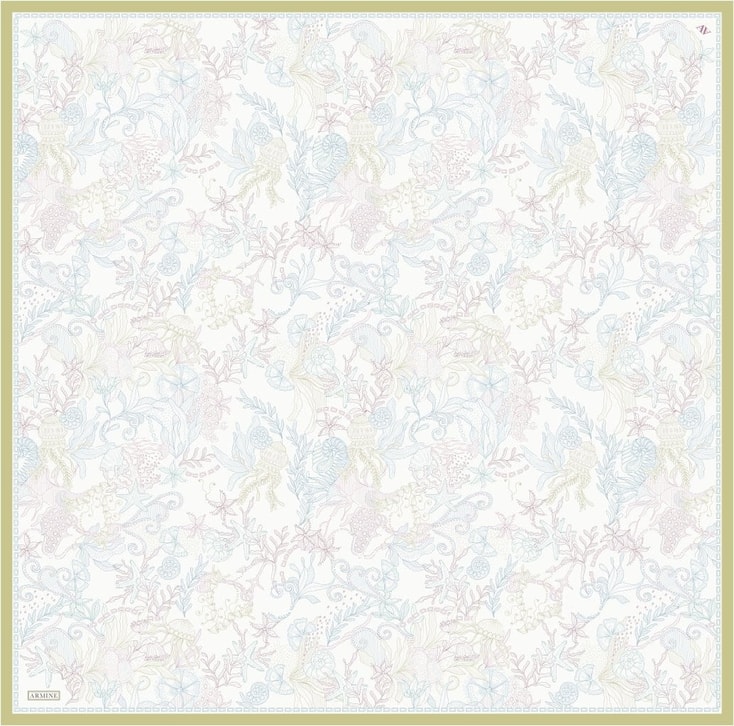 Armine  Saf İpek Twill Eşarp 9545D 53