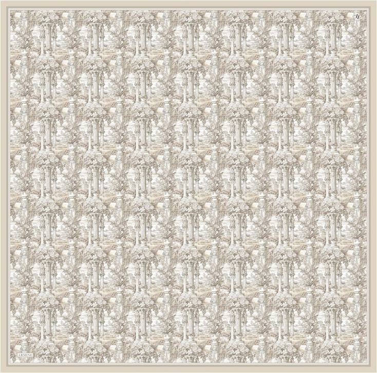 Armine  Saf İpek Twill Eşarp 9546D 80