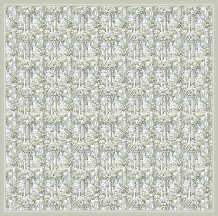Armine  Saf İpek Twill Eşarp 9546D 82 