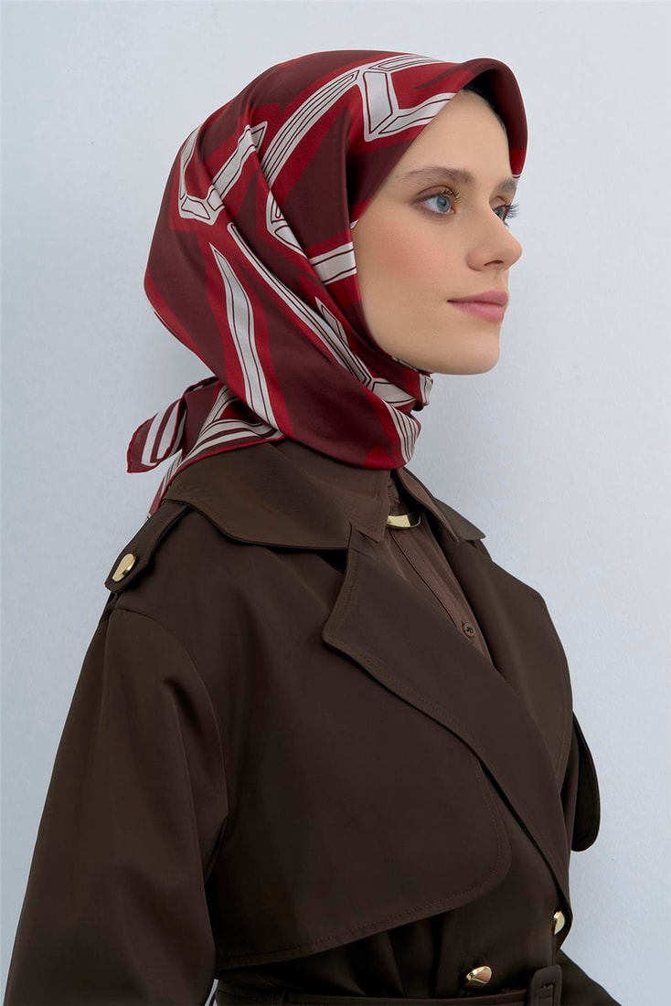 Armine  Saf İpek Twill Eşarp 9547D 83 